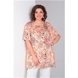 Mubliz 040 рыжий-молоко, Брюки,  Блуза