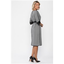 Платье Селин (серое) П11302