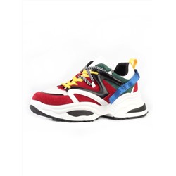 DMG03-3 MULTI COLOR Кроссовки женские (нат.кожа, нат.замша, текстиль) размер 39
