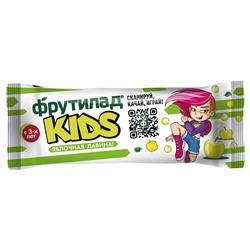 Белое дерево. Батончик фруктовый Фрутилад KIDS для детского питания "Яблочная лавина", 25г