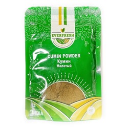 CUMIN POWDER, Everfresh (КУМИН МОЛОТЫЙ, Эверфреш), 100 г.