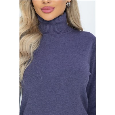 Водолазка Зимняя история (фиолетовая) Б14531-20М