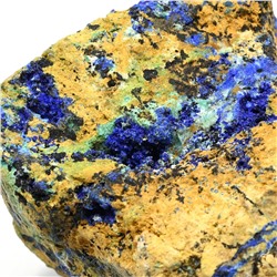 Коллекционный камень азурмалахит 60*50*58мм, 237г