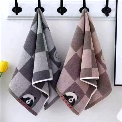 Полотенце махровое "Панда" 35*75 см. хлопок 100%