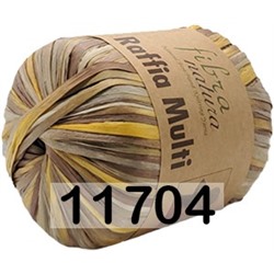 Пряжа Fibra Natura Raffia Multi