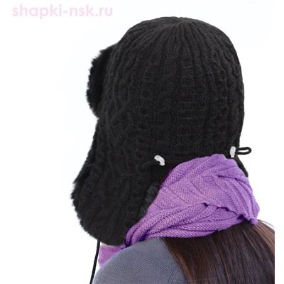 298-З Ушанка женская (56-58)