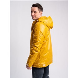 Куртка на флисе "Деми" горчица