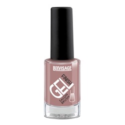 Лак для ногтей LUXVISAGE GEL finish тон 38(Темно-бежевый) 9г
