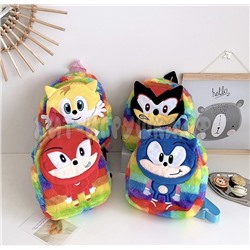 Рюкзак дошкольный пушистый SONIC СОНИК в ассортименте ru_son2, ru_son2, ru_son2-blue, ru_son2-red, ru_son2-yellow, ru_son2-black