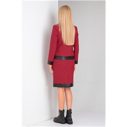 Gamma Gracia 170 бордовый-черный-соты, Юбка,  Жакет