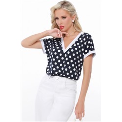 Блузка Тёмно-синий