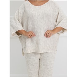 Джемпер вязаный силуэта oversize