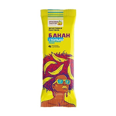 Белое дерево. Фруктовая пастила "Банановая", 30г