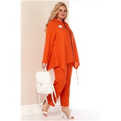 Shetti 4050 морковный, Брюки,  Блуза