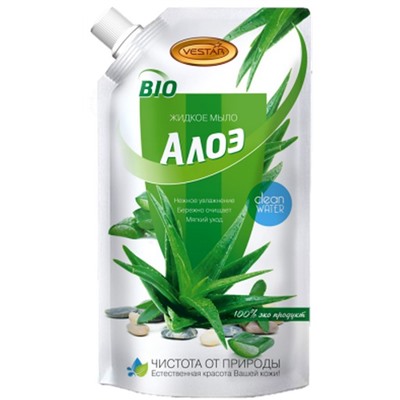Жидкое мыло  500мл Алоэ Вестар дой-пак АКЦИЯ! СКИДКА 20%