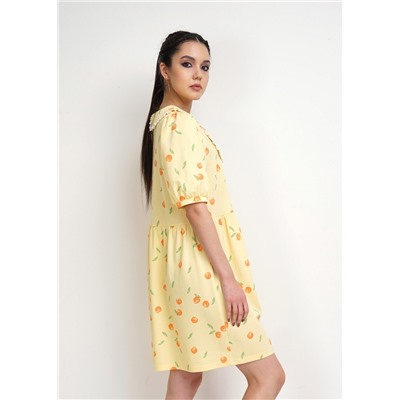 CLE LDR22-969/1 Платье жен. Juicy, св.зелёный/оранжевый, Таблица размеров на женскую одежду «ЭЙС», «ТЕТ-а-ТЕТ» и «CLEVER WEAR» из трикотажа, Таблица размеров на женскую обувь