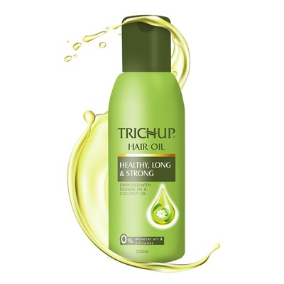 Trichup Hair Oil HEALTHY, LONG & STRONG Vasu (Тричуп Масло для волос ЗДОРОВЫЕ ДЛИННЫЕ И СИЛЬНЫЕ, Васу), 100 мл. - СРОК ГОДНОСТИ ДО 31 МАРТА 2025 ГОДА