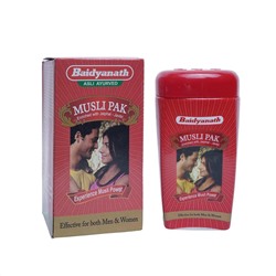 MUSLI PAK, Baidyanath (МУСЛИ ПАК аюрведический афродизиак для мужчин и женщин, Бадьянатх), 100 г.