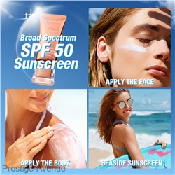 Солнцезащитный крем O.TWO.O Sunscreen SPF50 PA++++ Refreshing Oil-Free Formula UV Sun Protection 30 ml Арт: FC001
