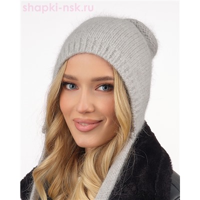 05014Ag Тедди ангора Чепчик женский (54-56)