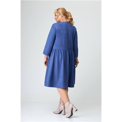 Avenue Fashion 0108 синий, Платье