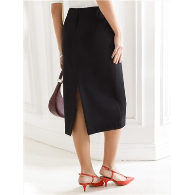 Юбка прямого кроя из джерси