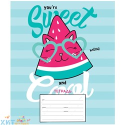 Тетрадь 12 л. лин. Рисунки. Trendy meow в ассортименте ArtSpace Т12л_29870, Т12л_29870