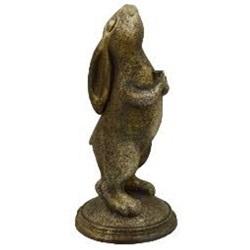 Фигурка Зайчик-Пирожок (бронза)  Ф279б