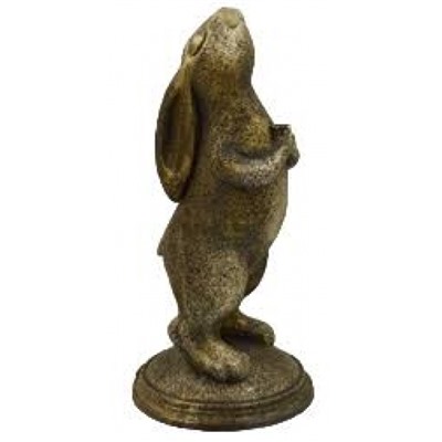 Фигурка Зайчик-Пирожок (бронза)  Ф279б
