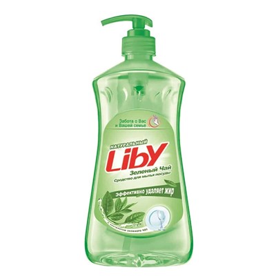 Liby. Жидкость для мытья посуды "Зеленый чай", 1,1кг