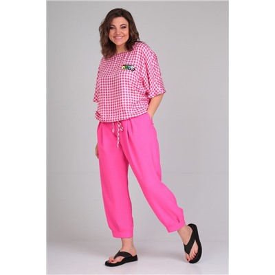 Michel chic 1342 розовый, Брюки,  Блуза
