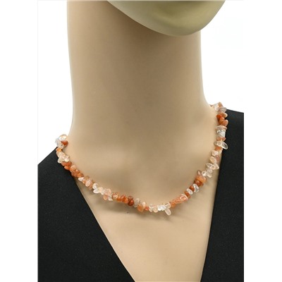 Бусы крошка из сердолика, 40см