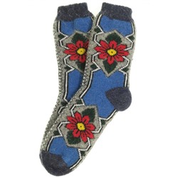 Носки женские "Два цветка" 7606-1