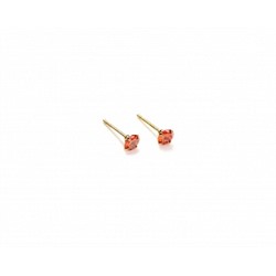 Серьги-гвоздики PR1469 -5 оранж