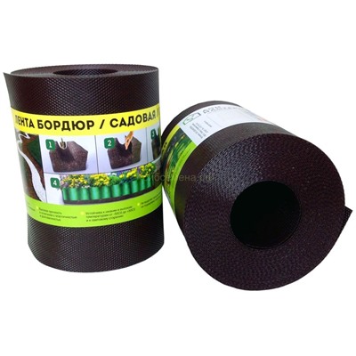 Лента бордюрная Классика коричн, 20смх9м