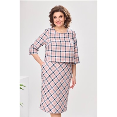 Romanovich Style 1-2422 розовый, Платье