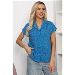 Блуза Мелита (сине-фиолетовая) Б13795-29М