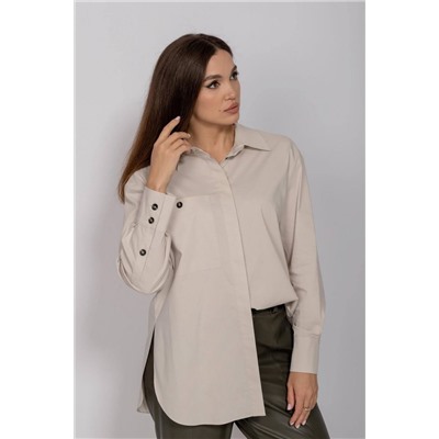 Mislana 265 бежевый+хаки, Брюки,  Блуза