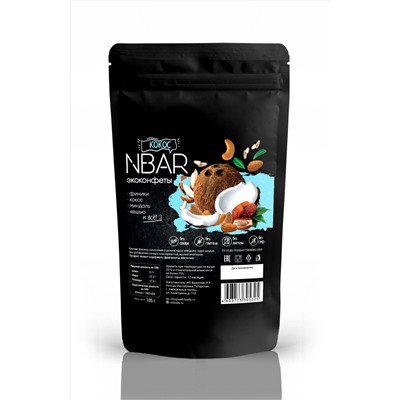 Экоконфеты NBar "Кокос" (105г)