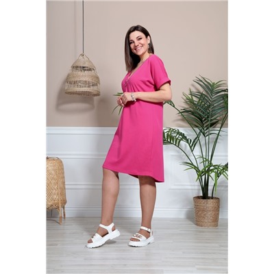 BegiModa 1015 малиновый, Платье