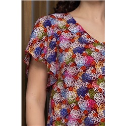 Платье Мелодия любви (мультиколор) П13365-4М