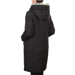 2166 BLACK Пальто зимнее женское MONGEDI (200 гр. холлофайбера) размеры 42-44-46-48-50