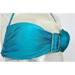 9532 Купальник женский (80% полиамид 20% эластан), Купальник раздельный, Женский раздельный купальник с мягкими чашками и с завязками на спине, с подкладом со съемным  поролона.  Комплект бикини из 2 предметов.  Плавки средней посадки.