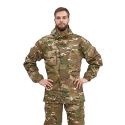 Костюм мужской "ГОРКА-М" куртка/брюки, цвет: кмф "Мультикам", ткань Рип-стоп