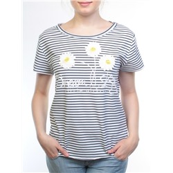 1767 Футболка женская (95% хлопок, 5% эластан) размеры 44