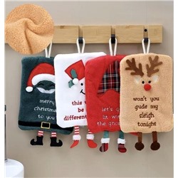 Прихватка "Новогодние открытки" из микрофибры