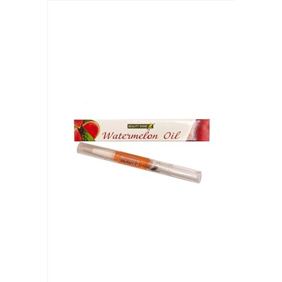 Масло укрепления ногтевой пластины и смягчения кутикулы Beauty Shine, АРБУЗ 4, 5 мл (11 г) НАТАЛИ #908115