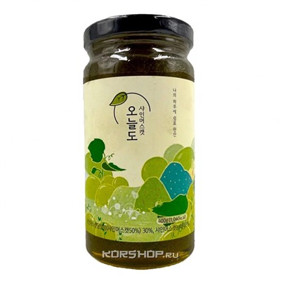 Десерт фруктовый с мякотью белого мускатного винограда Today as well Shine Muscat, Корея, 400 г Акция