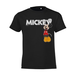Футболка детская Mickey, черная