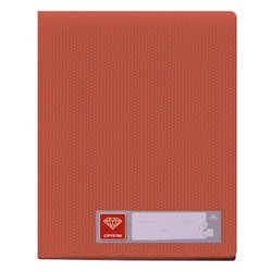 Папка-файл  20 Crystal -CR20RED 0.5мм красная (816980) Бюрократ